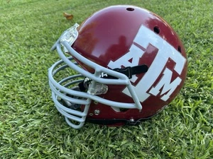 Texas A&M Aggies Schutt Full Size Authentic Football Helmet NCAA Under Amour SEC - Picture 1 of 24