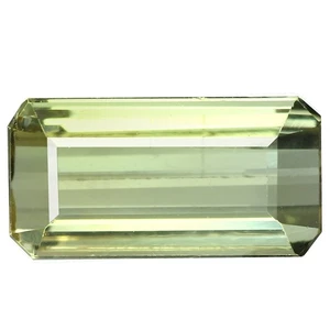 2.79Ct Charming Octagan 11.2X5.7 MM Orangey Yellow Mozambique Natural Tourmaline - Picture 1 of 5