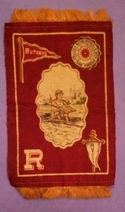 1910 Murad tobacco felt B33 RUTGERS UNIVERSITY Rowing Crewe TOUGH - Picture 1 of 1