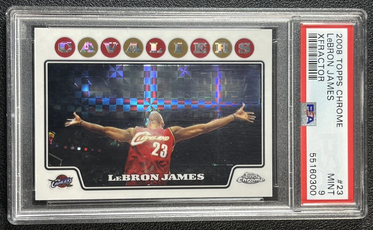 Topps LeBron James 9 Graded Basketball Sports Trading Cards
