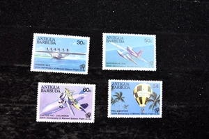 ANTIGUA + BARBUDA 1983 FLIGHT S 726-729 MNH - Picture 1 of 3