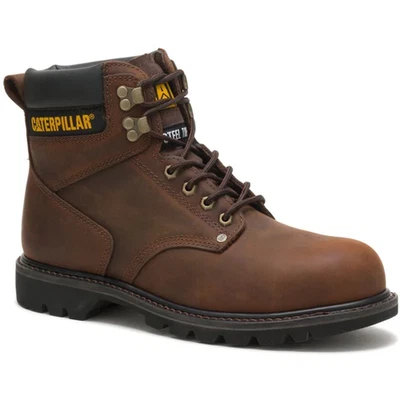 Botas de trabalho CAT - Caterpillar Second Shift ST 6"" marrom escuro tamanho: 9,5 (P89586) - Imagem 1 de 4