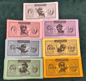 Monopoly Nintendo Collector's Edition Ersatzgeld - Bild 1 von 2