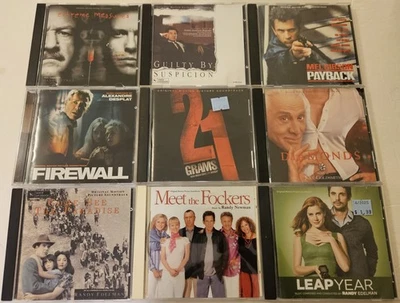 Lot of 9 Varese Sarabande Soundtrack Score CDs VG-EX   - Image 1 of 2
