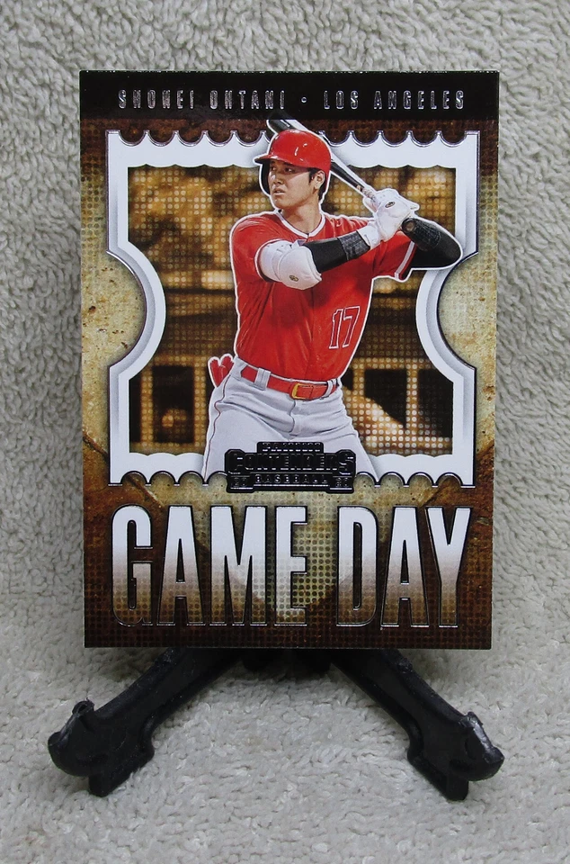 SHOHEI OHTANI 2020 Panini Contenders GAME DAY Card LA DODGERS WORLD SERIES - Image 1 of 2