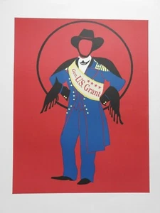 Robert Indiana, "Mother of Us All" Lithograph, General US Grant - Picture 1 of 2
