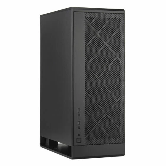 Silverstone ALG1MB (BLACK) ALTA G1M MINI-ITX/M-ATX Tower Case 180MM FAN - Image 1 of 4
