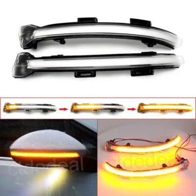 Coppia indicatori di direzione LED per VW Golf VII 7 Variant Touran 5T1 - Immagine 1 di 4