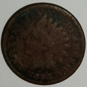 GOOD 1864 BRONZE INDIAN CENT - Picture 1 of 5