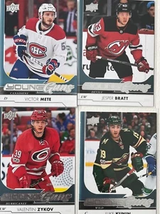 2017-18 Upper Deck Young Guns ROOKIE Pick From List !! - Picture 1 of 44