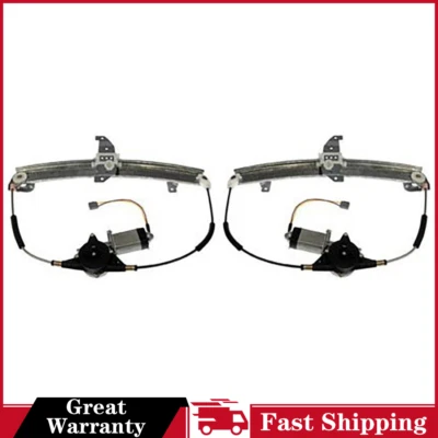 Par de reguladores de motor de ventana eléctrica trasero 2x para Lincoln Town Car-Dorman 1994 Foto 1 de 4