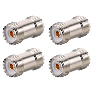 4 Pcs Coaxial Connector Barrel Connectors Amateur Radio Antenna - Zdjęcie 1 z 12