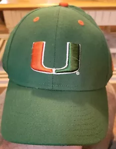 Gorra/sombrero ajustado de béisbol Miami Hurricanes NewEra corrector 7 1/8 - E5 - Imagen 1 de 6