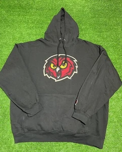 Vintage 90s Temple University Owls Hoodie Sweatshirt Pullover Mens Size 2XL - Picture 1 of 7