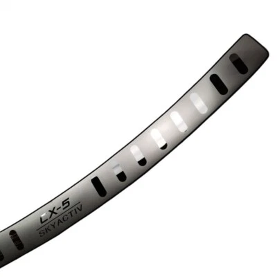 Para Mazda CX5 Accesorios Cubierta Coche Placa Desgaste Borde Protector Parachoques Trasero Foto 1 de 4