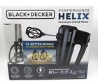 BLACK+DECKER Helix Performance Premium Hand Mixer, 5-Speed Mixer, Black, MX610B