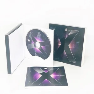 Apple Mac OS X Leopard Version 10.5.1 Install DVD Disk with Manual MB427Z/A - Picture 1 of 5