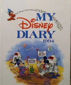 Vintage My Disney Diary 1994 Book Diary Games Fun Facts About Months FREE SHIP! - Picture 1 of 2