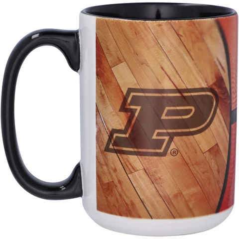Purdue Boilermakers 15oz. Basketball Mug Cover