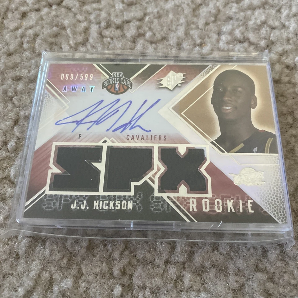 2008-09 SPx /599 JJ Hickson #162 Rookie Auto RC - Image 1 of 3