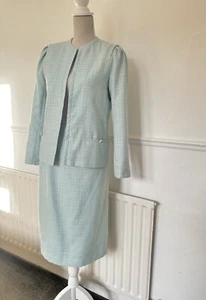 Vintage Windsmoor houndstooth skirt suit The Scarf - Picture 1 of 18
