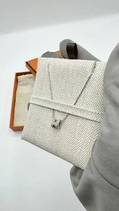 HERMES POP H MINI PENDENT - MARRON GLACE - BRAND NEW BOXED - Picture 1 of 5