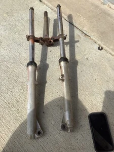 83-84 Honda XR80 OEM Showa Front Forks Shocks Suspension Shock Absorber XL80s - Picture 1 of 6