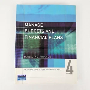 Manage Budgets and Financial Plans by Al Aseervatham, Howard Reid, Ana Anandaraj - Picture 1 of 8