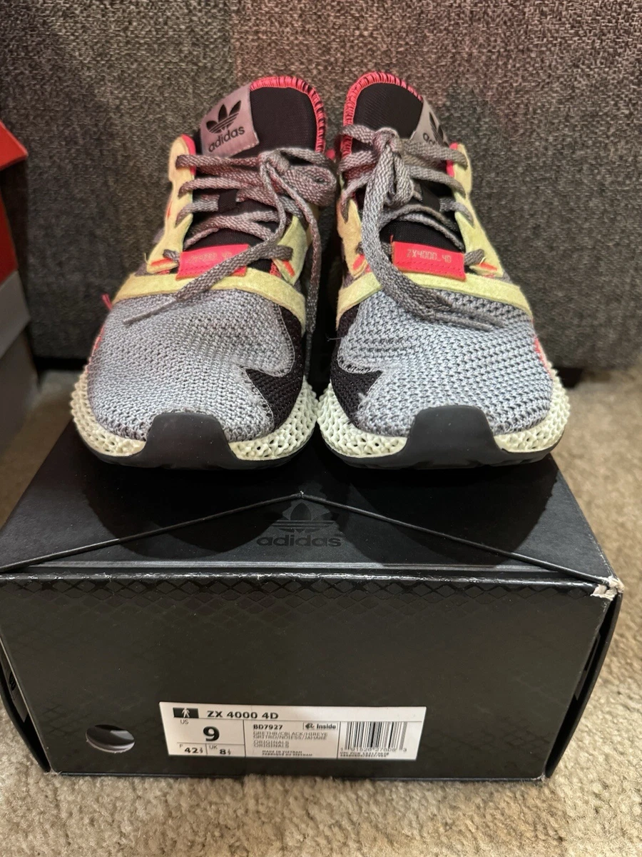 シューズ 40000 Amazon.com | adidas ZX 4000 4D Shoes Men's, Yellow, Size 13