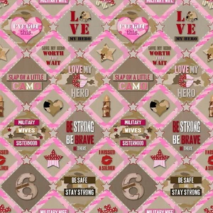 Sykel - Homefront Girl - Diamond Sisterhood - Multi, Fabric by the Yard - Picture 1 of 5