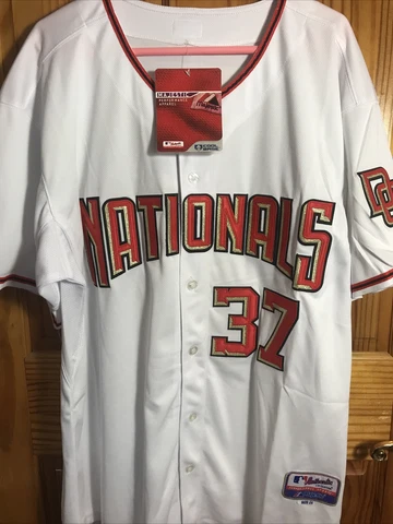 Washington Nationals Stephen Strasburg Majestic Authentic Collection Sz 54 NWT Cover