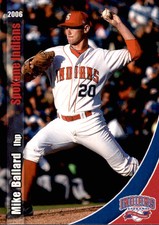 2006 Spokane Indians Grandstand #29 Mike Ballard Virginia Beach Virginia VA Card