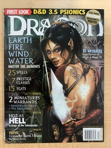 Dragon Magazine #314 - Master the Elements - New Spells/Classes/Feats - Dec 2003 - Picture 1 of 3