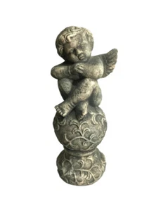 Cherub on Decorative Stand - Picture 1 of 1