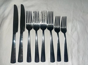 Oneida ANDERSON DOWNING 8-Piece Lot-SATIN Stainless Flatware - Picture 1 of 5