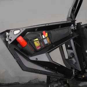 2X Front Side Door Storage Bag Organizer For Polaris RZR PRO XP UItimate 2021-24 - Picture 1 of 10