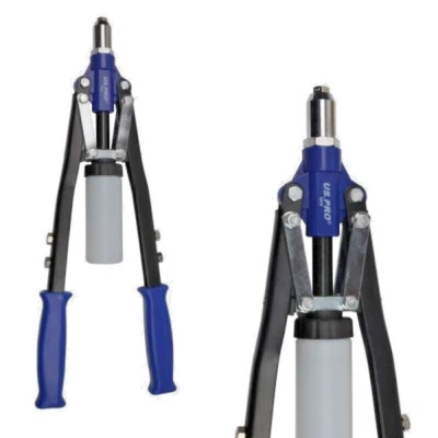 US PRO Long Arm Pop Rivet Gun 18" Heavy Duty For 3.2 4.0 4.8 6.0 & 6.4mm rivets - Image 1 of 3