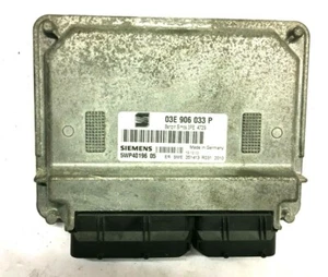 SEAT IBIZA 1.2 2003 ENGINE CONTROL UNIT ECU 03E906033P - Picture 1 of 2