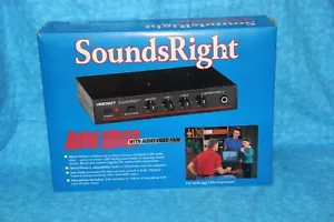 VIDICRAFT SOUNDS RIGHT AUDIO MIXER WITH AUDIO/VIDEO FADE IN BOX SRT-100 *NEW* - Picture 1 of 5