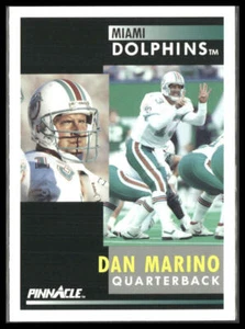 Dan Marino #70 1991 Pinnacle Miami Dolphins - Picture 1 of 2