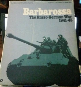 BARBAROSSA The Russo - German War Board Game SPI 1972 PUNCHED Flat Tray b12 - Picture 1 of 2