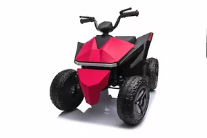 Kids Electric Quad Bike 12V Ride on Quad for Kids twin motors Red | POSHO - Picture 1 of 17