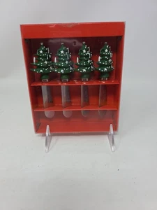 Waechterbach Christbaumstreuer / Mini Käsemesser - 4er Set - Neu! - Bild 1 von 9