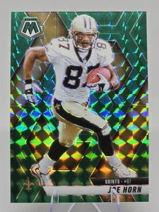 2025 Panini Mosaic Football - Joe Horn #174 Green Mosaic Prizm - Bild 1 von 2