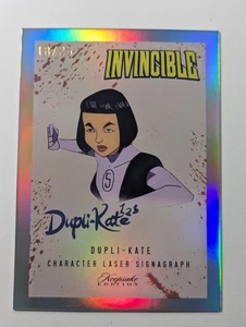 2025 Keepsake INVINCIBLE #331 Silber Laser Signagraph Dupli-Kate #D 18/25 - Bild 1 von 2