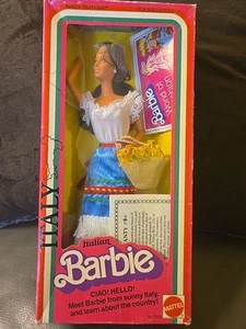 Muñeca Barbie italiana 1979 en caja con accesorios - Imagen 1 de 7
