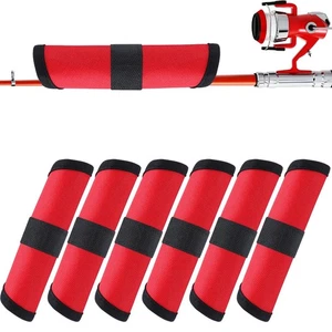 6 Pack Fishing Lure Covers 6 Inch Bait Gloves Lure Shield Wrap Fishing Hook C... - Picture 1 of 7