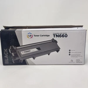 LD Products Compatible Toner Cartridge Replacement for Brother TN-660 Black - Picture 1 of 6