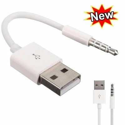 USB Charger Data sync c able lead For Apple 3rd 4th Ge iPod shuffle 2025 n N8K2 - Image 1 of 4