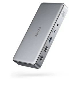Anker 563 USB-C Hub 10-in-1 Docking Station Dual 4K HDMI Monitor 5Gbps - Picture 1 of 7